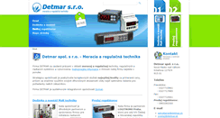 Desktop Screenshot of detmar.sk